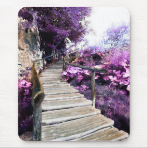 Wisterntreppe Mousepad