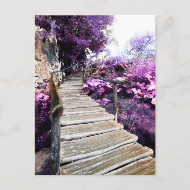 Wisterntreppe Postkarte (Vorderseite)