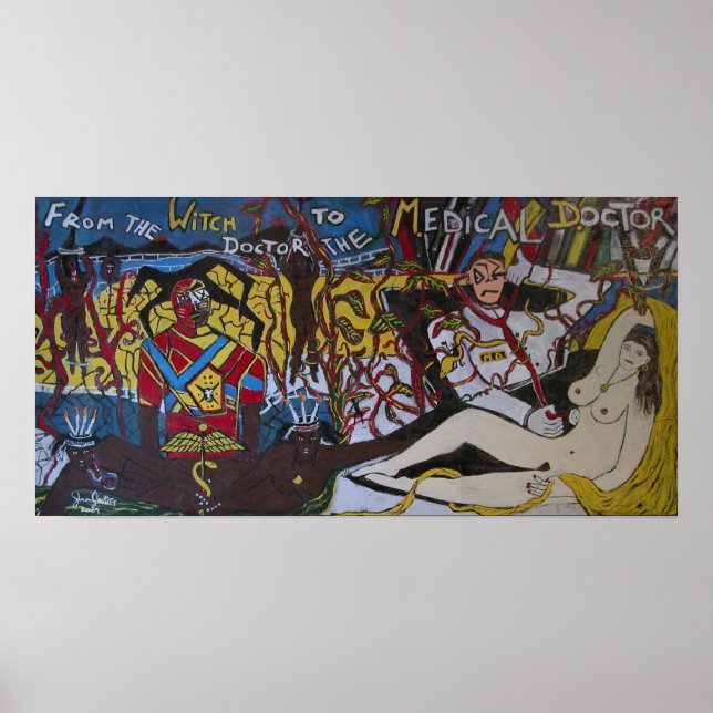 WITCH DOCTOR POSTER (Vorne)