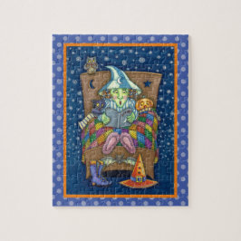 WITCH ERZÄHLEN SPOOKY BEDTIME STORIES, HALLOWEEN PUZZLE