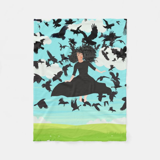 WITCH FLEECEDECKE (Vorderseite)