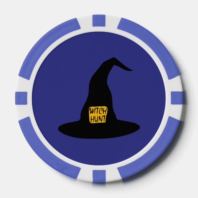 WITCH HUNT WITCH HAT POKER CHIP (Vorderseite)