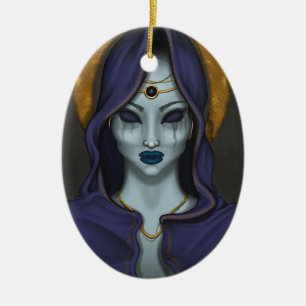 WITCH KERAMIK ORNAMENT