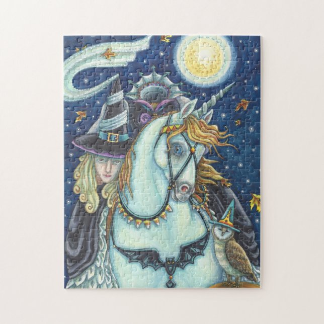 WITCH OF SLEEPY HOLLOW Headless Horsewoman Puzzle (Vertikal)