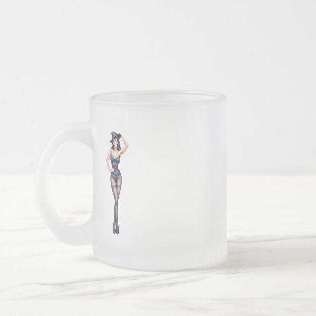 WITCH PIN UP GLASS MATTGLASTASSE (Links)