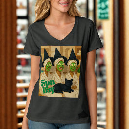 Witch Spa Day Funny Humor  T-Shirt