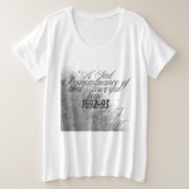 Witch T-Shirt Salem Historical Quote