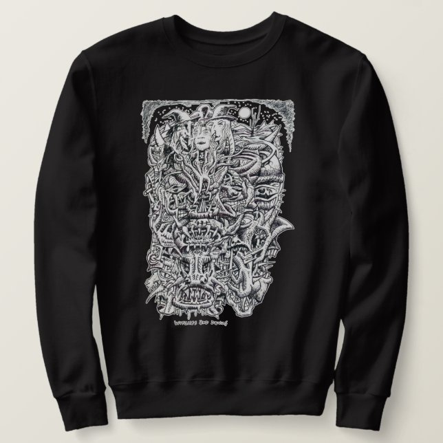 Witches and Devils, Brian Benson. Sweatshirt (Design vorne)