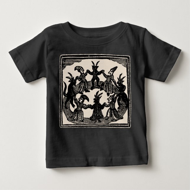 Witches Circle Dance Baby T-shirt (Vorderseite)