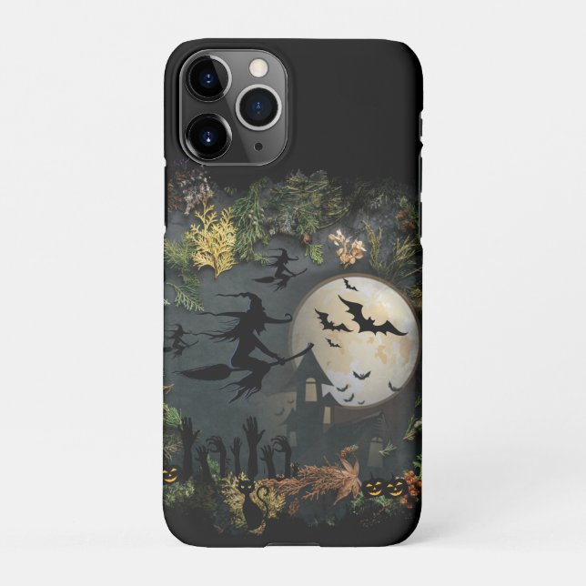Witches Party Night iPhone Hülle (Rückseite)