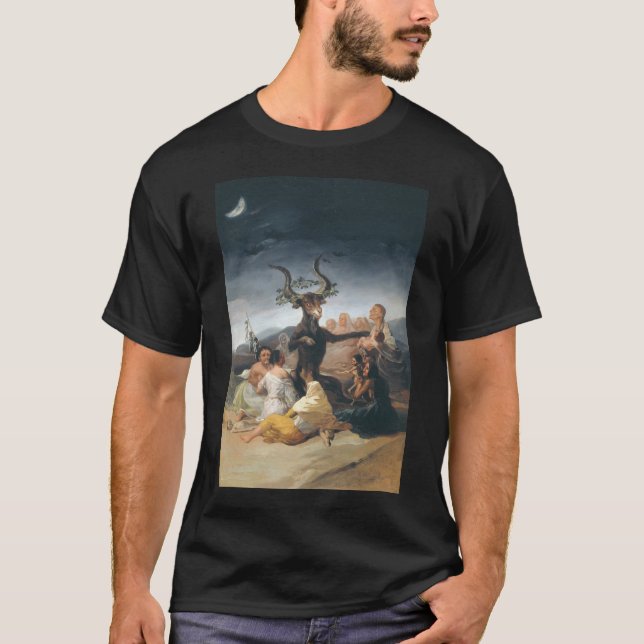 Witches Sabbath, Francisco Goya - Von ,(1797-1798) T-Shirt (Vorderseite)