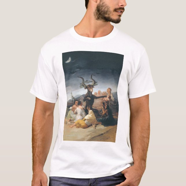 Witches Sabbath, Francisco Goya - Von ,(1797-1798) T-Shirt (Vorderseite)