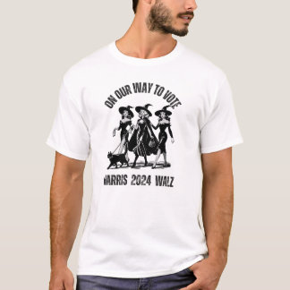 WITCHES STIMMEN WALZ HARRIS 2024 T-Shirt