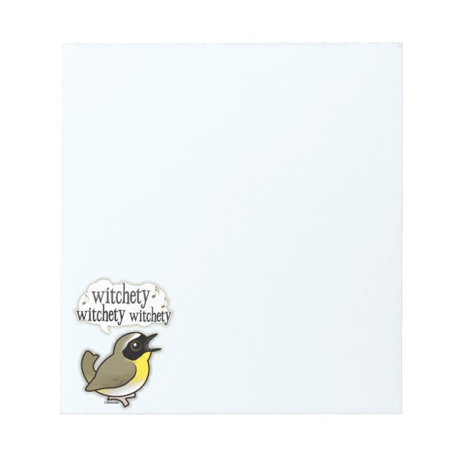 Witchety Witchety Witchety Notizblock (Vorderseite)