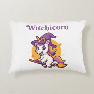 Witchicorn - Funny niedlich Dekokissen