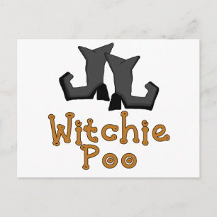 Witchie Poo T - Shirt und Geschenke Postkarte
