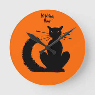 Witching Hour 3.0 Runde Wanduhr