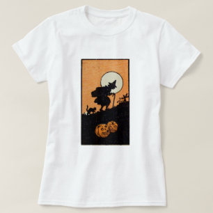 Witching Hour (Vintage Halloween-Karte) T-Shirt