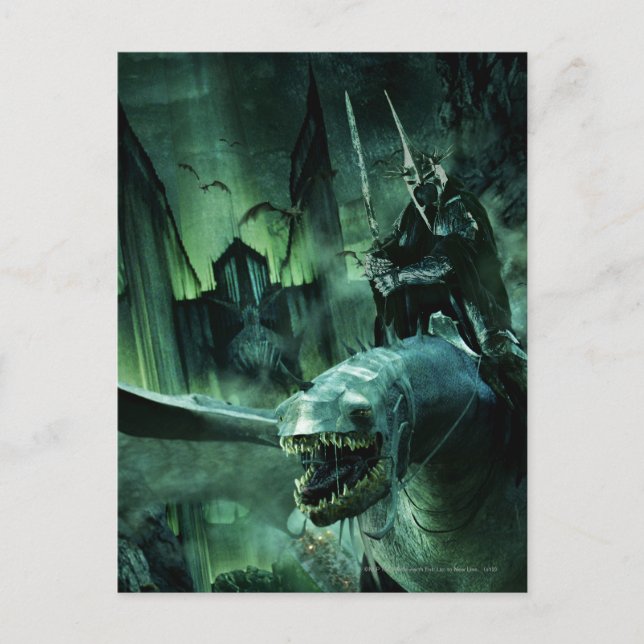 Witchking Riding Fellbeast Postkarte (Vorderseite)