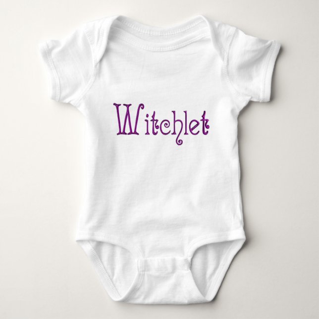 Witchlet Onsie Baby Strampler (Vorderseite)