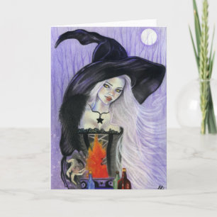 Witchs Brew Greeting Card Karte