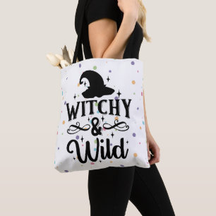Witchy and Wild Polka Dot Halloween