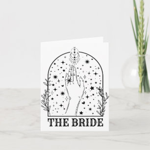 Witchy Bride Coven Matching Gothic Bachelorette Pa Karte