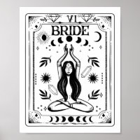 Witchy Bride Coven Tarot Celestial Gothic Bachelor