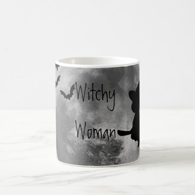 Witchy & Caffeinated Kaffeetasse (Mittel)