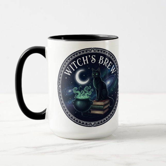 Witchy Coffee Mug Tasse (Links)