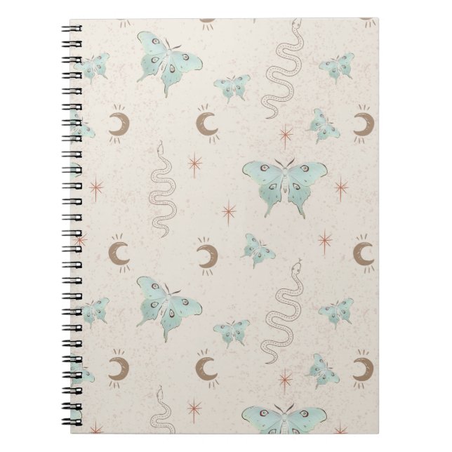 Witchy Ethereal Aesthetic Notebook Journal Notizblock (Vorderseite)