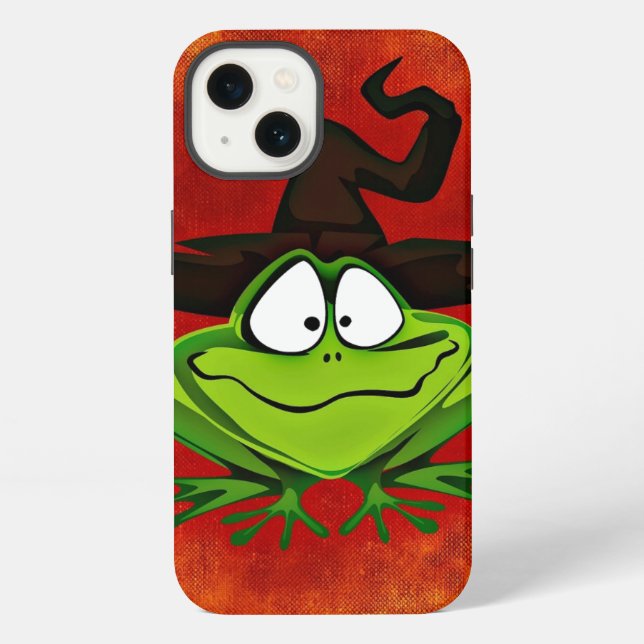 Witchy Frog iPhone Hülle (Rückseite)