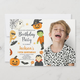 Witchy Fun Kids Halloween Einladung