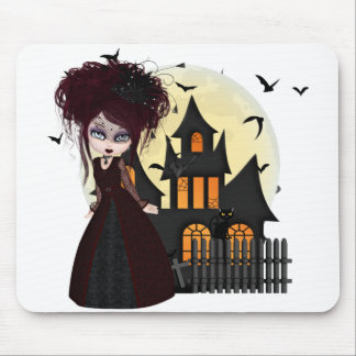 Witchy Halloween Mousepad