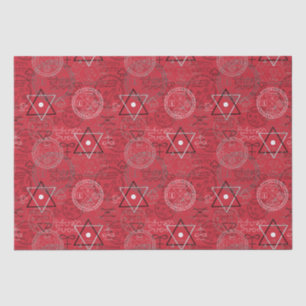 Witchy Halloween Wiccan Pentagram Pentagramm Seidenpapier