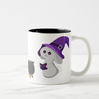 Witchy Häschen Zweifarbige Tasse