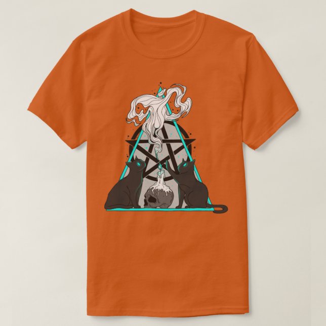 Witchy Kittens T-Shirt (Design vorne)
