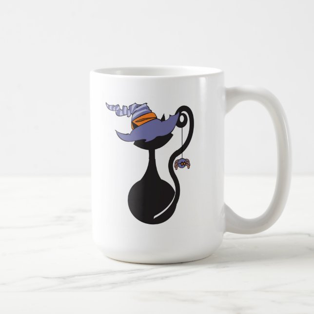 Witchy Kitty-Tasse Tasse (Rechts)