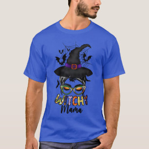 Witchy Mama Hexen Halloween Mama Mommy Witchy Wome T-Shirt