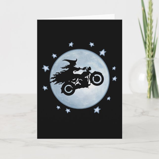 Witchy Mutter Karte (Vorderseite)