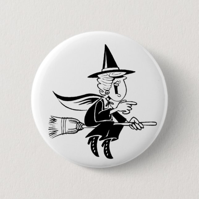 Witchy Poo Button (Vorderseite)