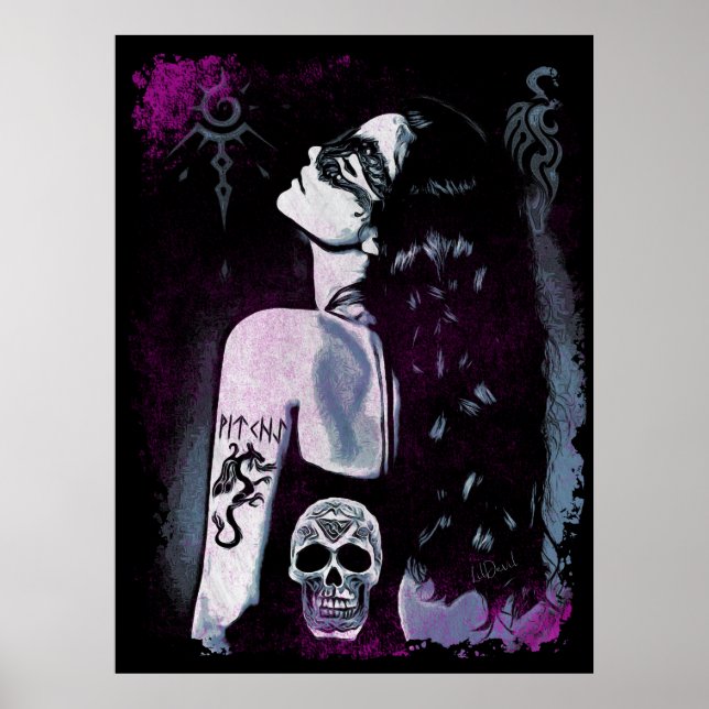 WITCHY Print, Value Poster Paper (Matte) (Vorne)