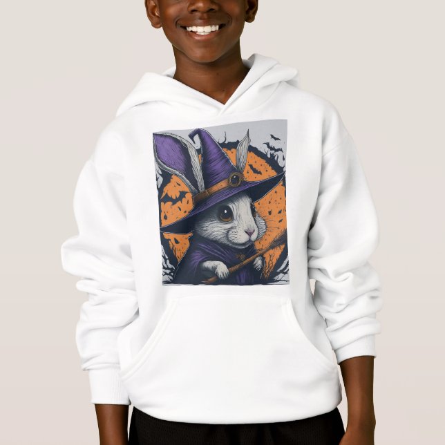 Witchy Rabbit Hoodie (Vorderseite)