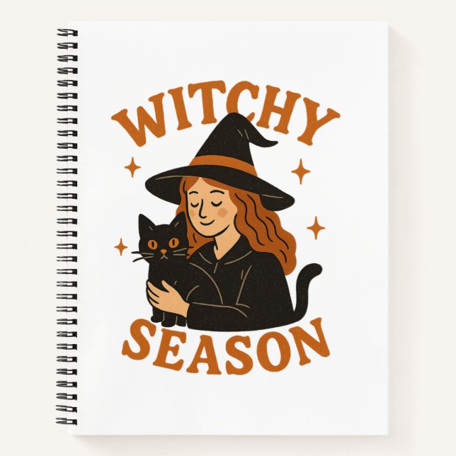 Witchy-Saison Notizbuch (Vorderseite)