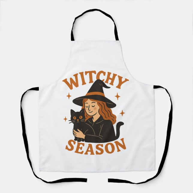 Witchy-Saison Schürze (Vorderseite)