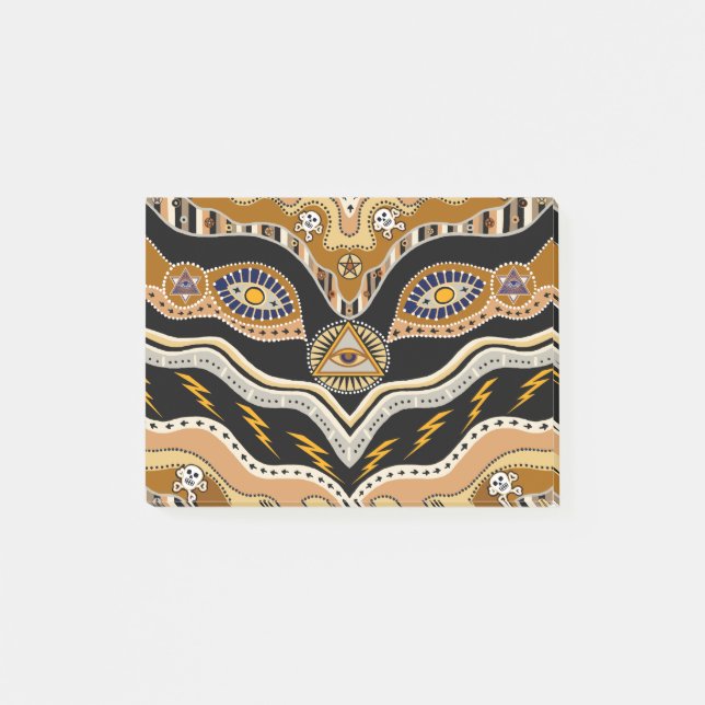 Witchy Spells and Potions Post-it Klebezettel (Vorderseite)