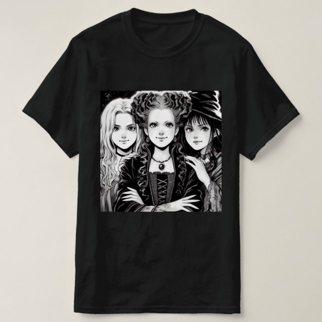 Witchy trio T-Shirt (Design vorne)