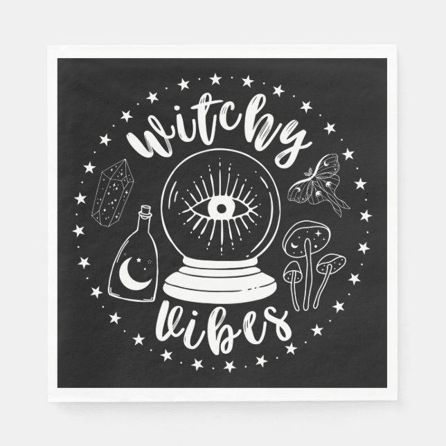 Witchy Vibes Napkins Serviette (Vorderseite)