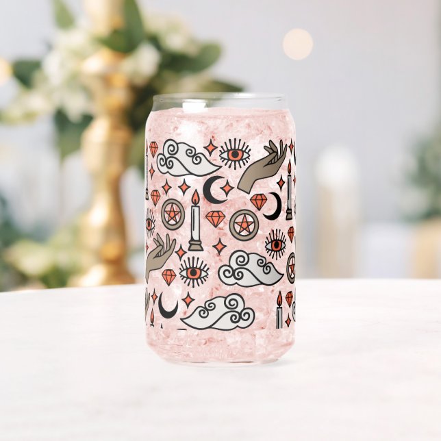 Witchy Vibes Pattern Dosenglas (Insitu (Hochzeit))