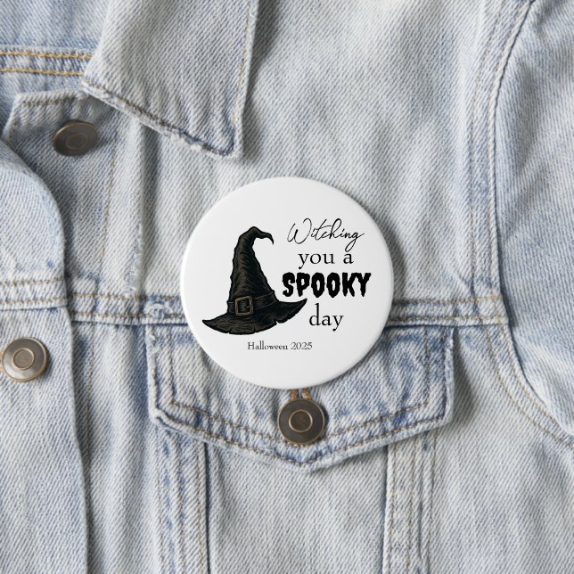 Witchy Vibes - Spooky & Stylish | Button (Beispiel)